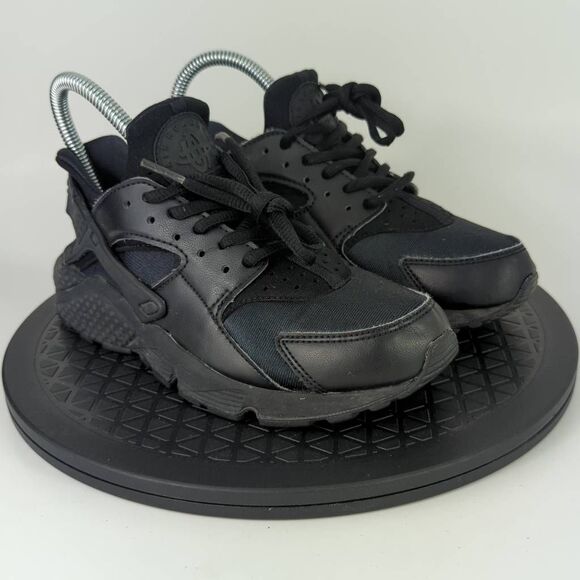 Nike Air Huarache Run Black Athletic Running Shoes 634835-012 Women’s Size 6.5 - Picture 3 of 12